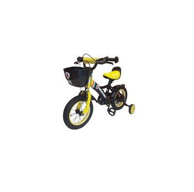 BICICLETA MAX YOU BOY 12 PRO PASEO COLOR NEGRA/AMARILLA