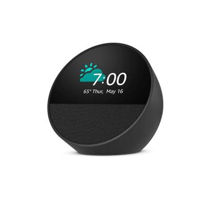 Amazon Echo Spot (2024 release) - Alexa, Black